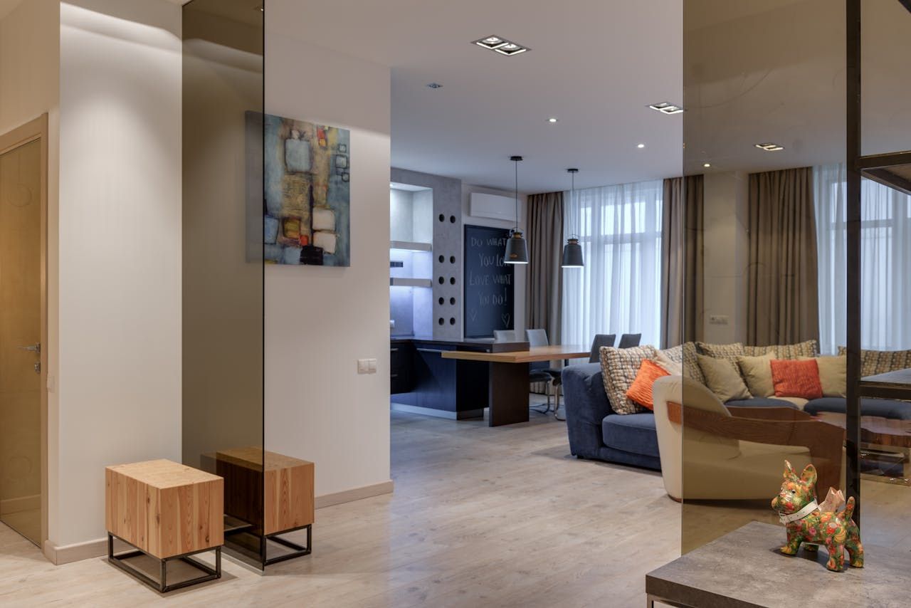 Luxury 3BHK apartment interior in Ballygunge Kolkata