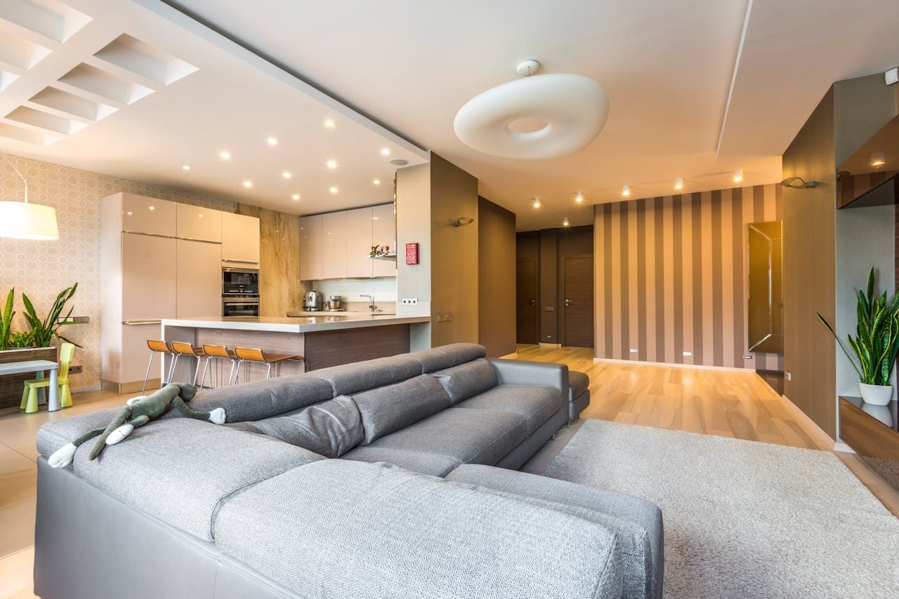 Premium POP false ceiling installation in New Town Kolkata - Intro Interior experts